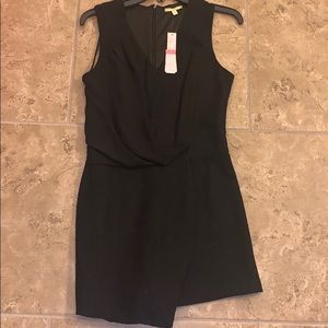 Gianni Bini Black Lace Shorts Sexy Sleeveless Jumpsuit Date Night Baddy